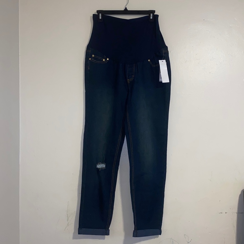 Times Two Maternity Jeans size Large